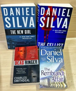 Daniel Silva 2 paperback 2 mass market bundle