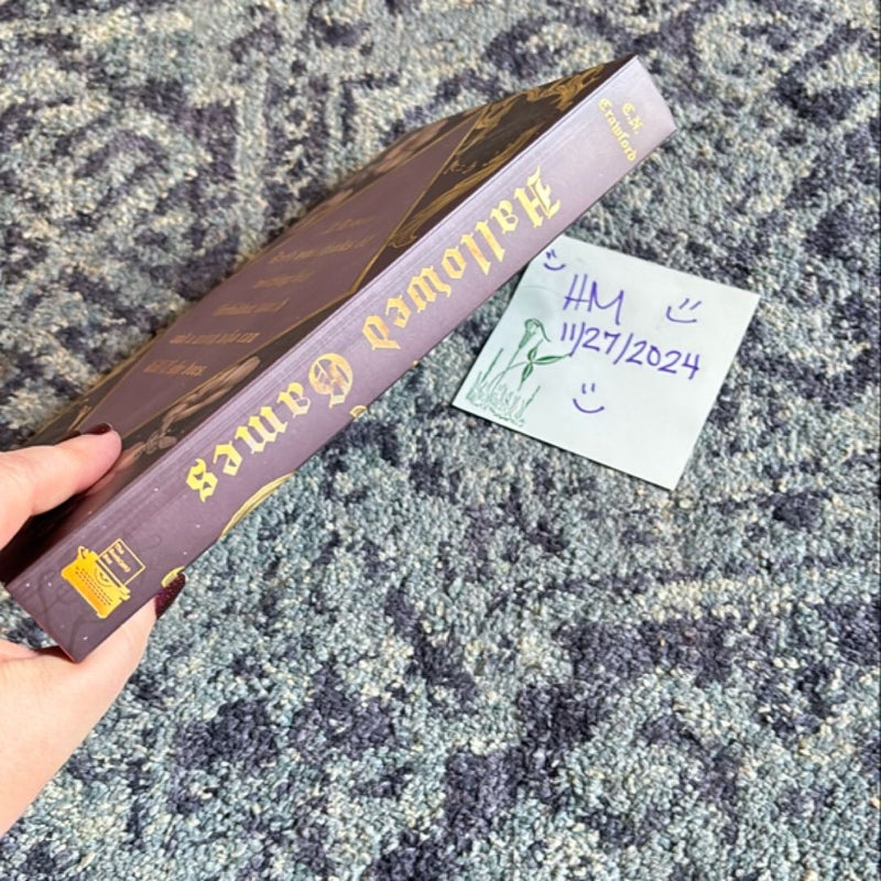 Hallowed Games - Bookish Box Special Edition 