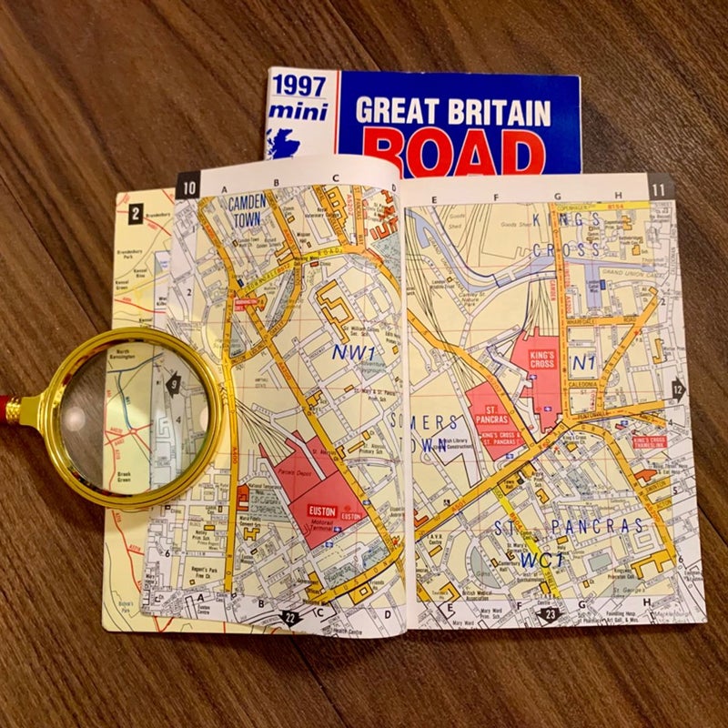 (Lot of 2) A-Z Great Britain Road Atlas & A-Z Inner London Super Scale Street Atlas