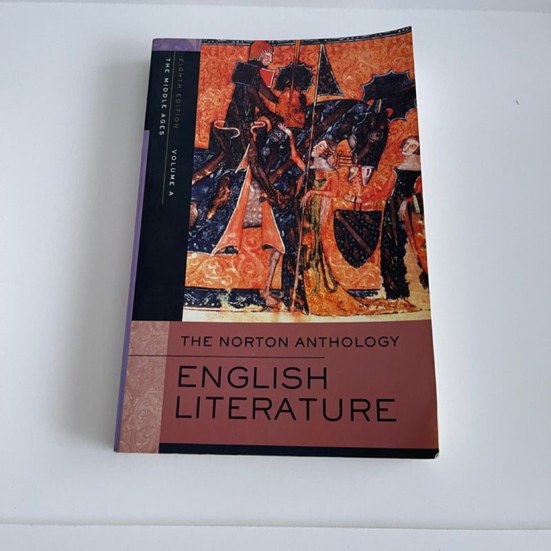 Norton Anthology English Literature Books