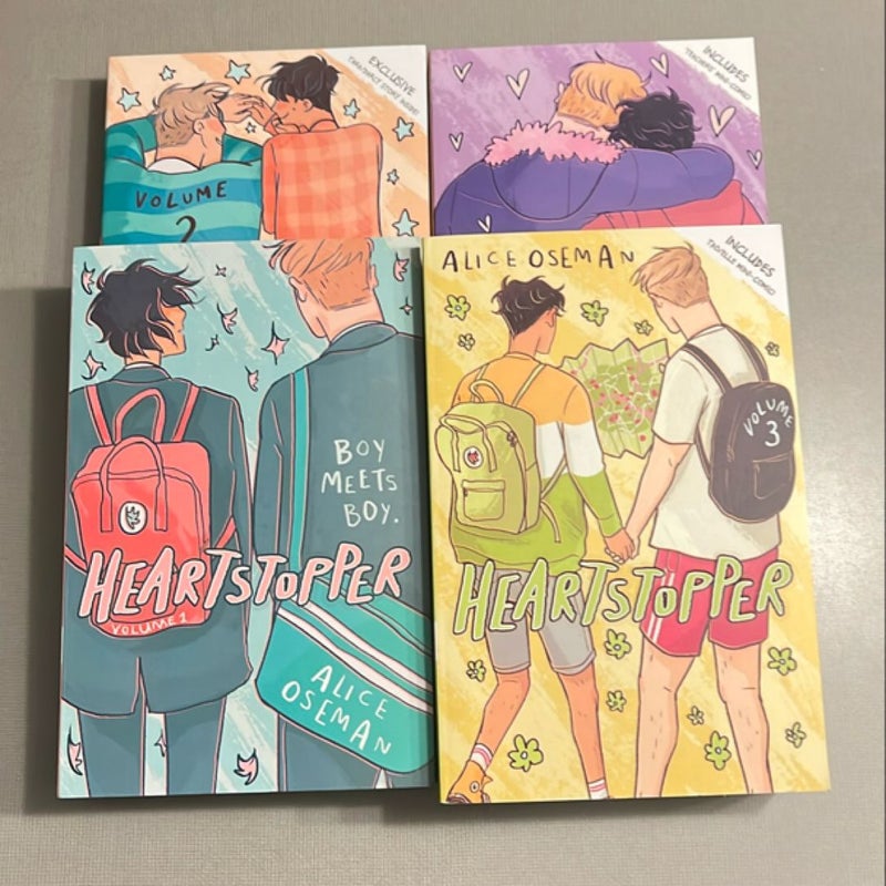 Heartstopper Volumes 1-4