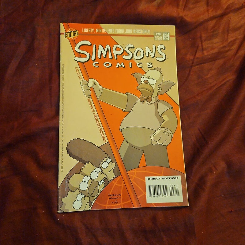 Simpson's comics # 28 LN