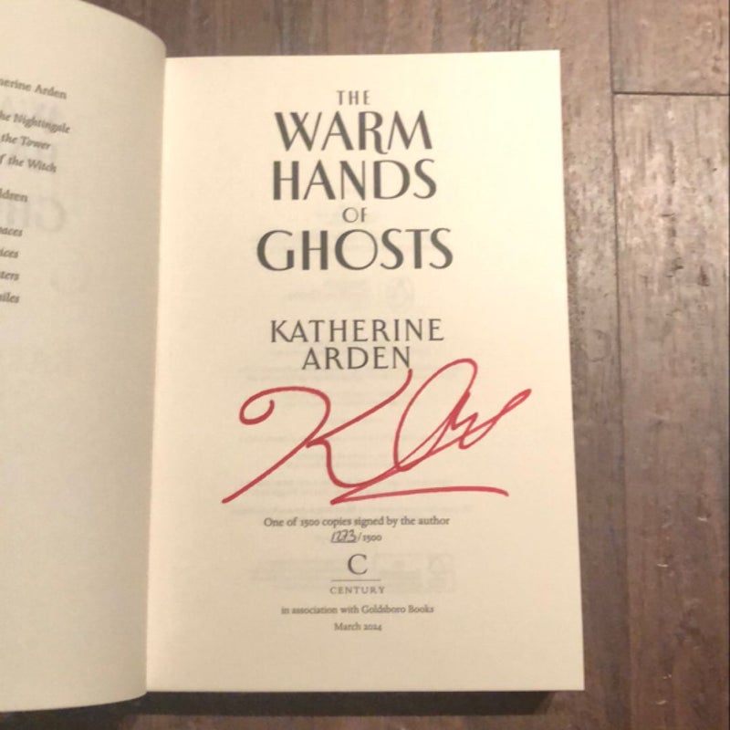 The Warm Hands of Ghosts (Signed)