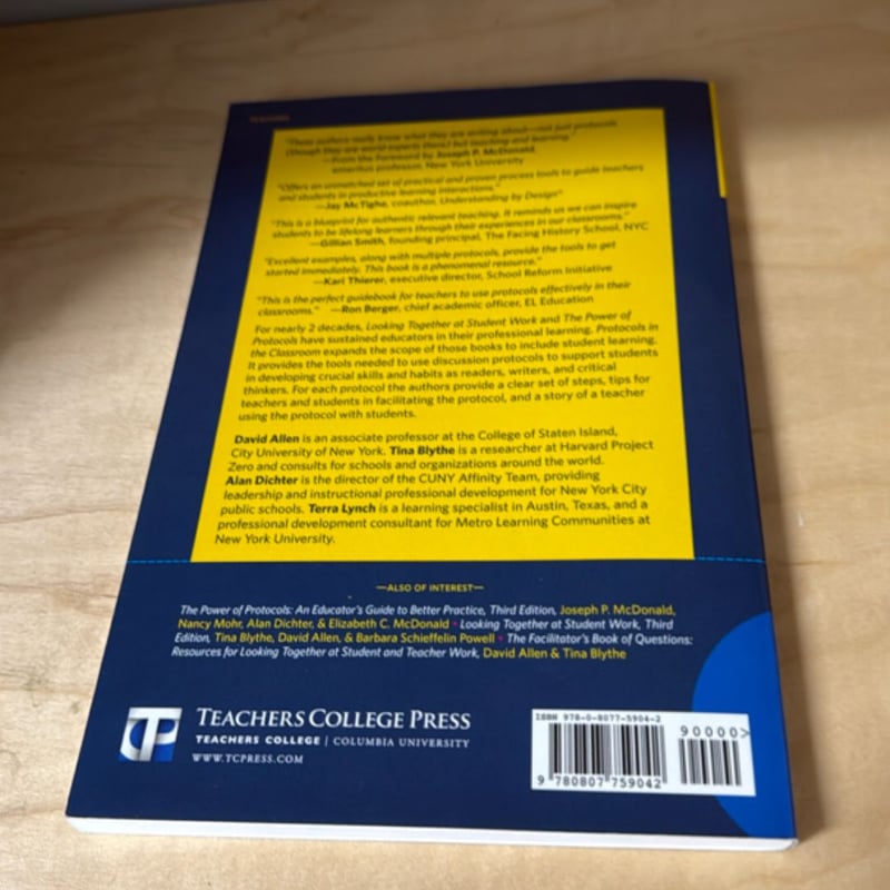 Protocols in the Classroom