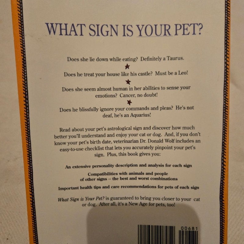 What Sign Is Your Pet?