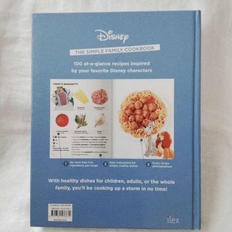 Disney the Simple Family Cookbook