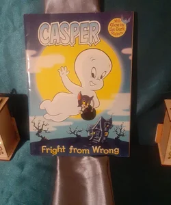 Casper The Friendly Ghost coloring book Fright from Wrong