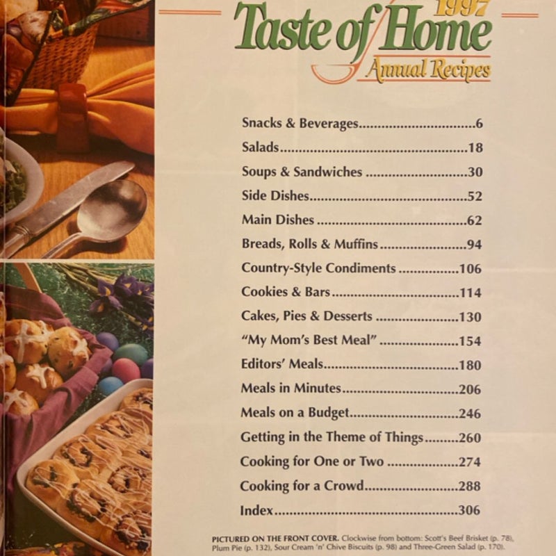 1997 Taste of Home Annual Recipes