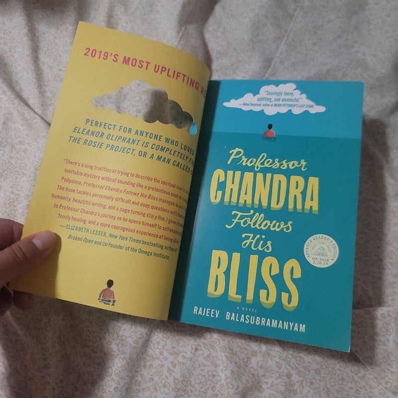 Professor Chandra Follows His Bliss