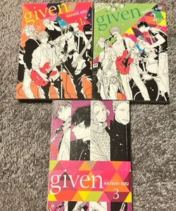 Given, Vol. 1,2 & 3