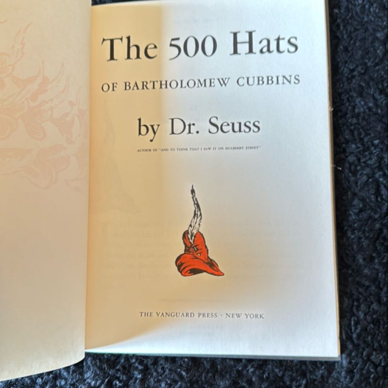 The 500 Hats of Bartholomew Cubbins