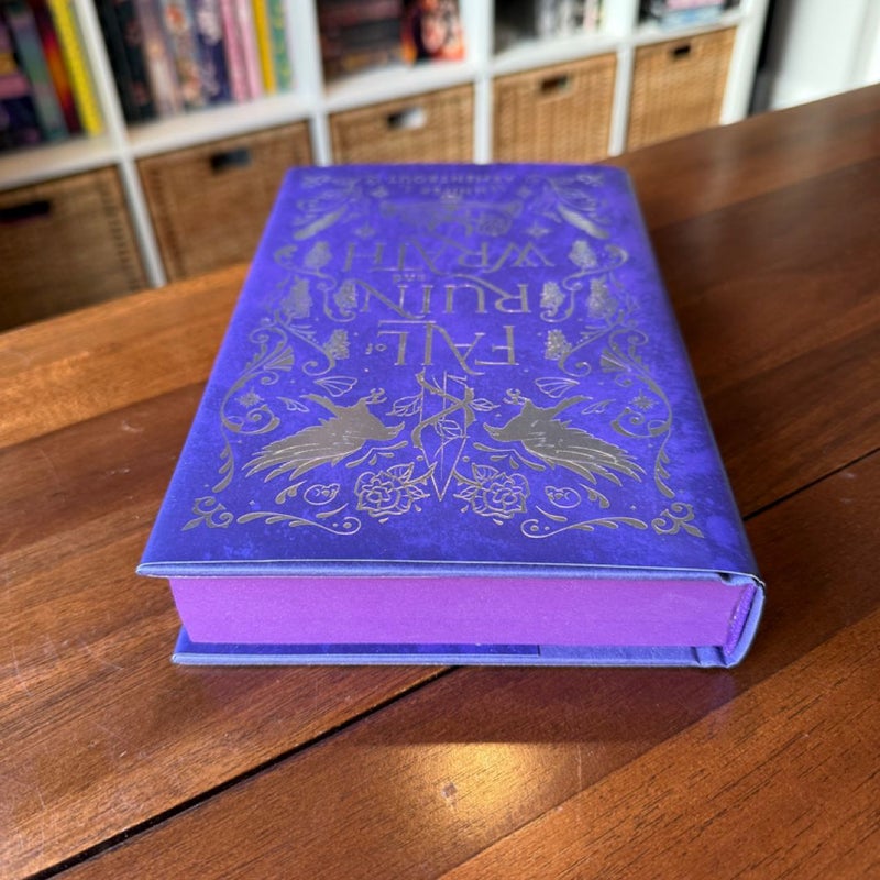 Owlcrate Exclusive Edition of Fall of Ruin and Wrath by Jennifer L Armentrout
