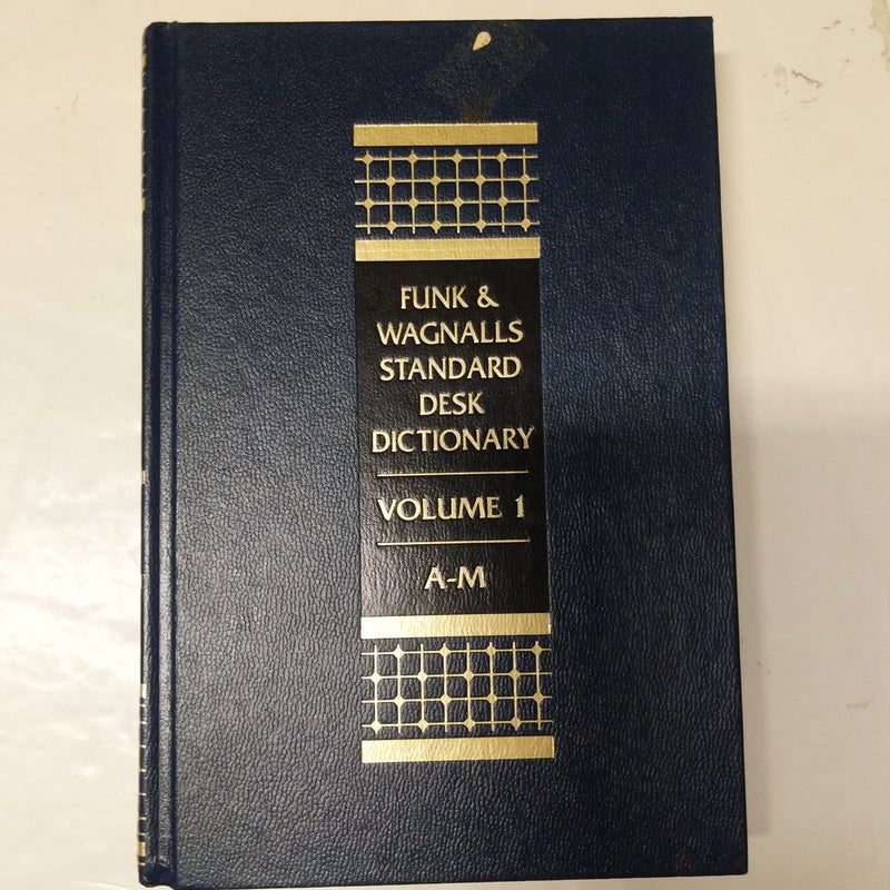 Funk & Wagnalls Standard Desk Dictionary Vol. 1 (1996)