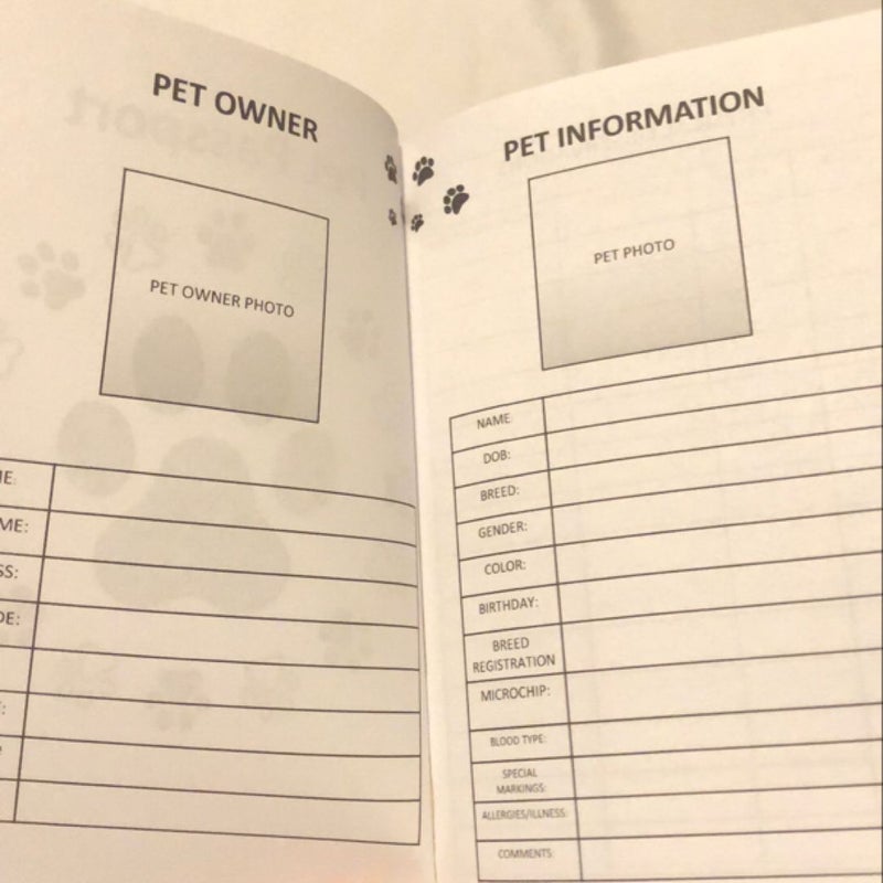 Pet Passport