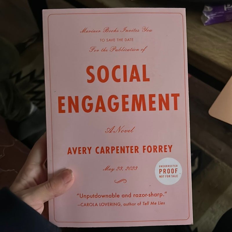 Social Engagement (Advanced Readers Copy)