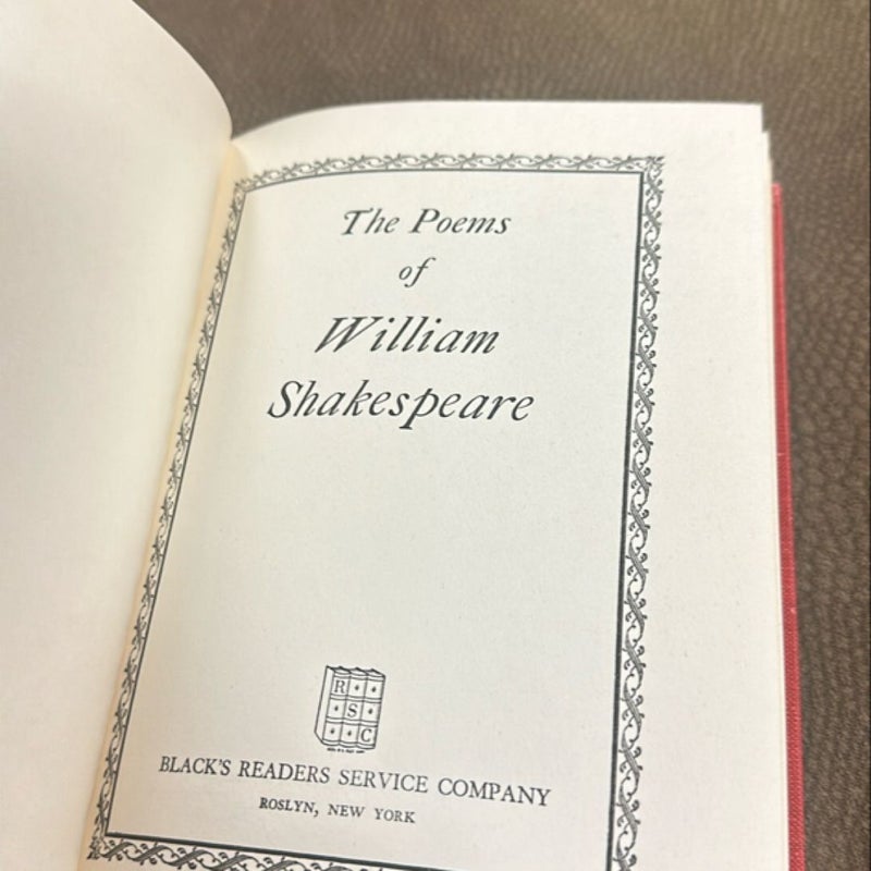 The Works of William Shakespeare by Shakespeare, William by Black's Readers Service Company