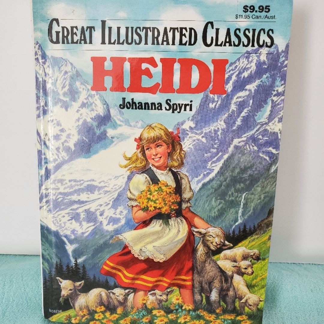 Great Illustrated Classics HEIDI Hardcover 