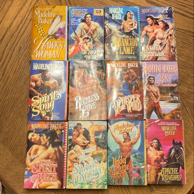 Historical indigenous romance (12 books)