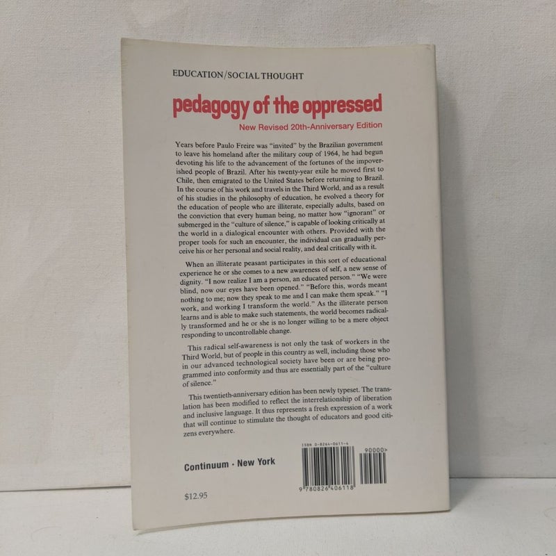 Pedagogy of the Oppressed