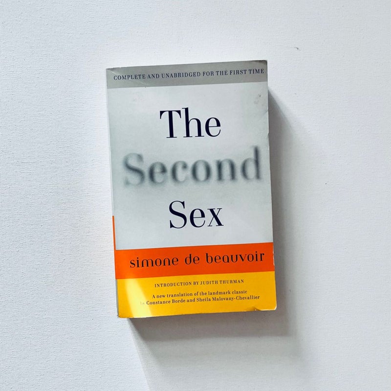 The Second Sex: Unabridged Version 2011 Vintage Books