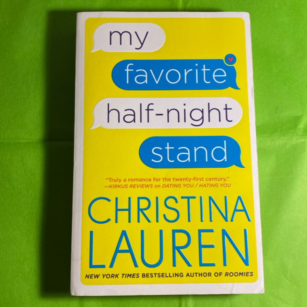 My Favorite Half-Night Stand • Free C Lauren Bookmark