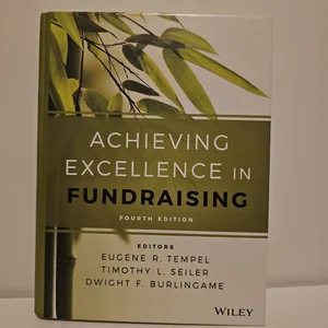 Achieving Excellence in Fundraising