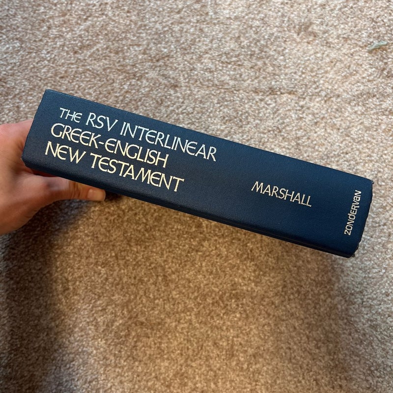 The RSV Interlinear Greek-English New Testament