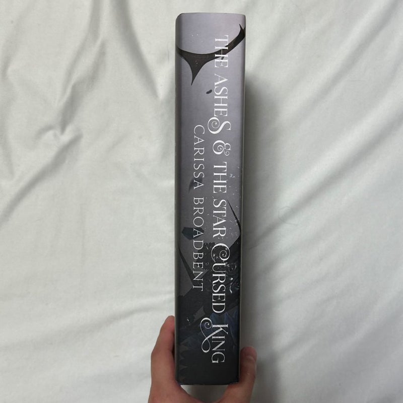 The Ashes and the Star-Cursed King - INDIE hardcover