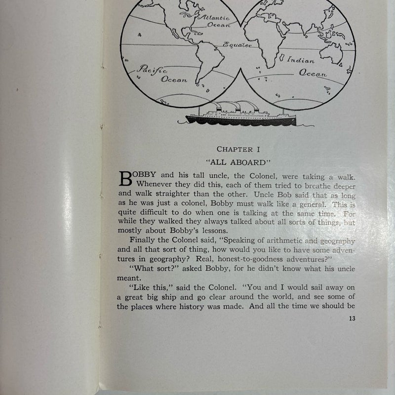 Adventures In Geography written and illustrated by Gertrude Alice Kay, VTG HC