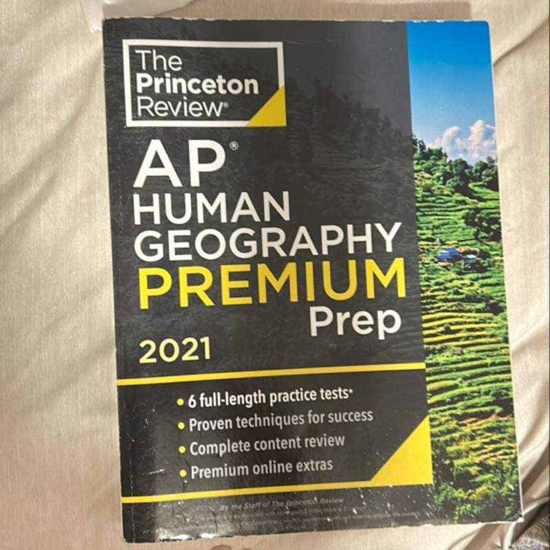 Princeton Review AP Human Geography Premium Prep 2021