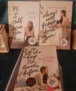TO ALL THE BOYS I'VE LOVED BEFORE
PS I STILL LOVE YOU 
AKWAYS AND FOREVER LARA JEAN