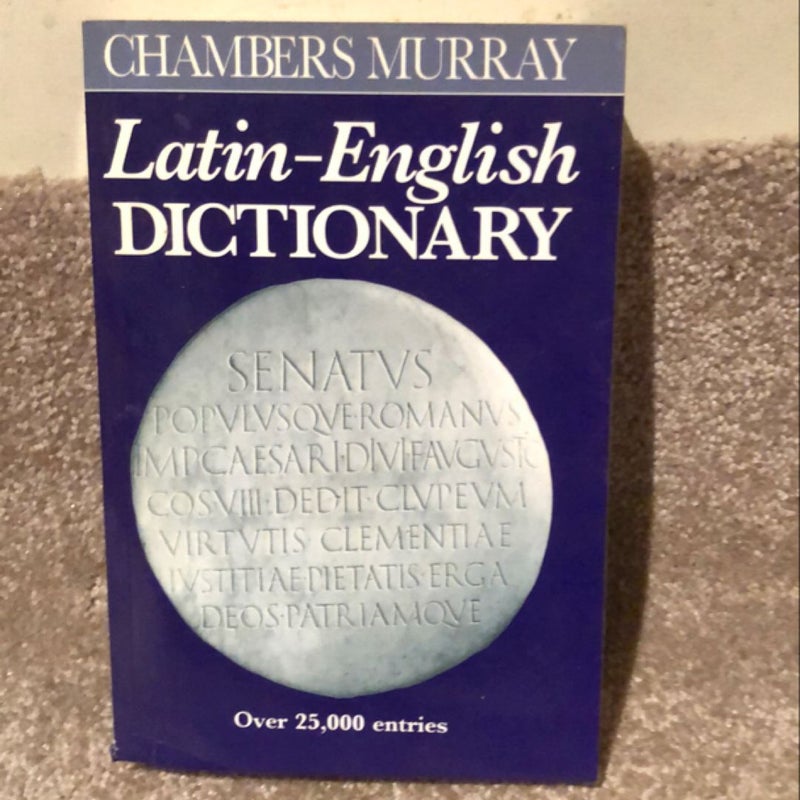 Chambers Murray Latin-English Dictionary