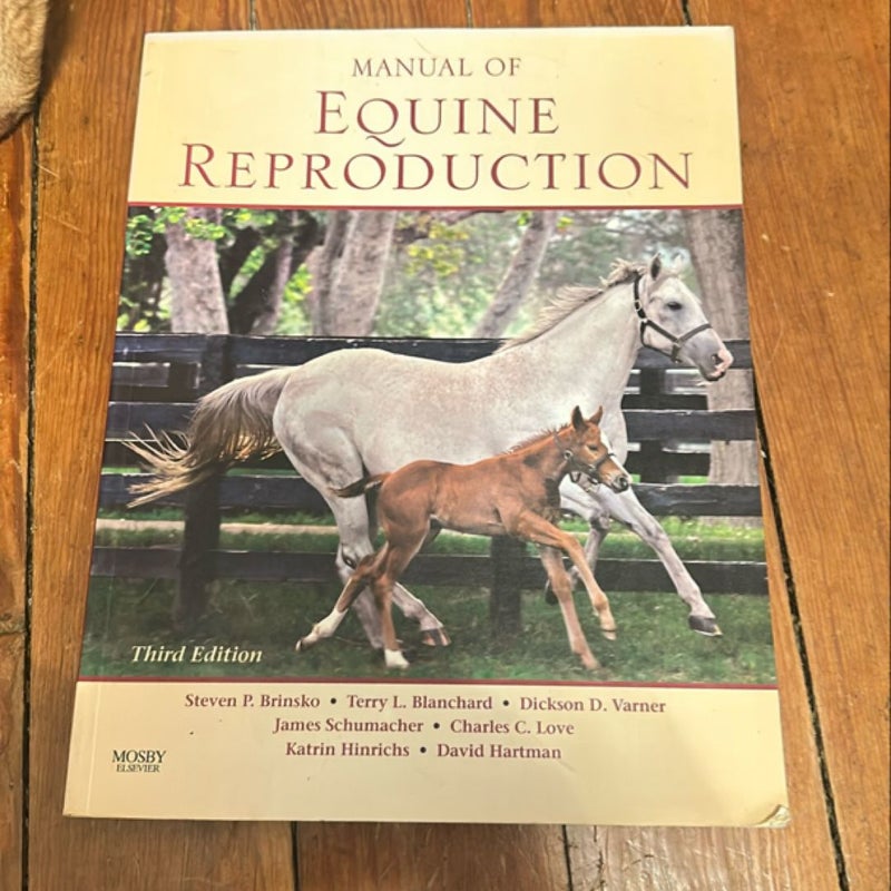 Manual of Equine Reproduction