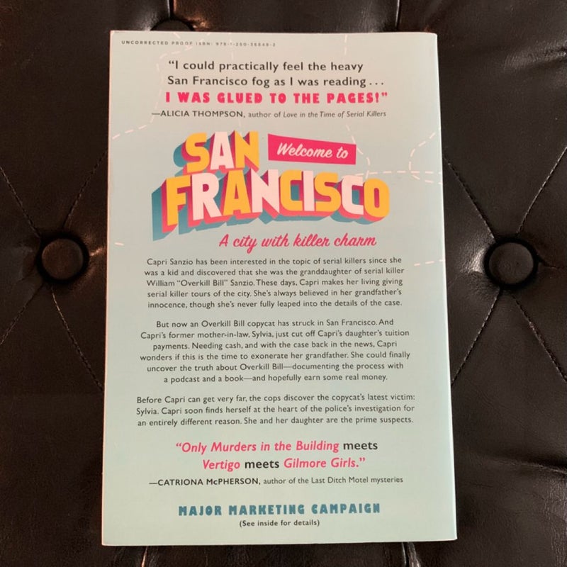 The Serial Killer’s Guide to San Francisco (arc)
