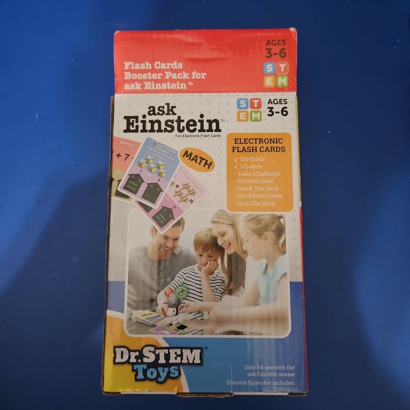 askEinstein MATH Electronic Flash Cards by DR. STEM TOYS