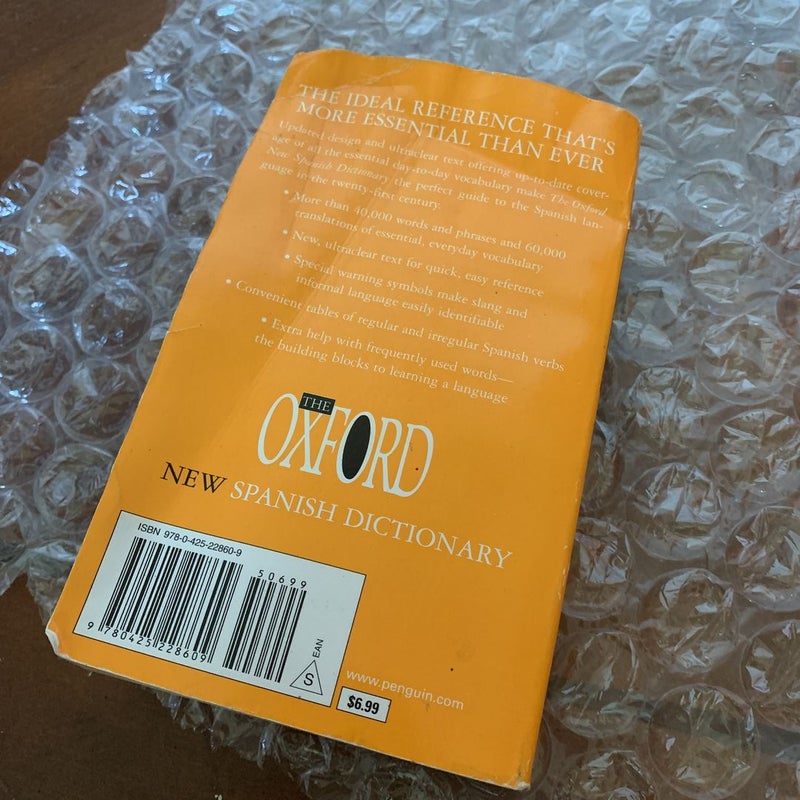 The Oxford New Spanish Dictionary