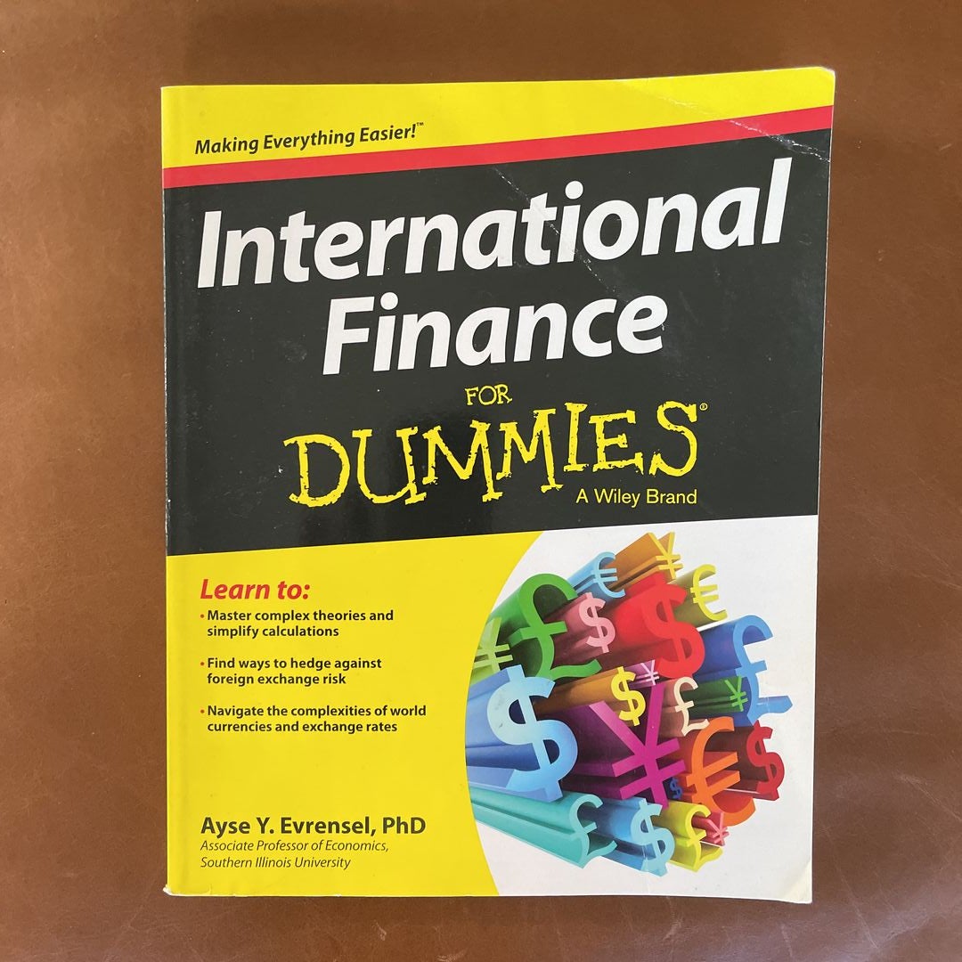 International　Ayse　Evrensel,　Finance　for　Dummies　by　Paperback　Pangobooks
