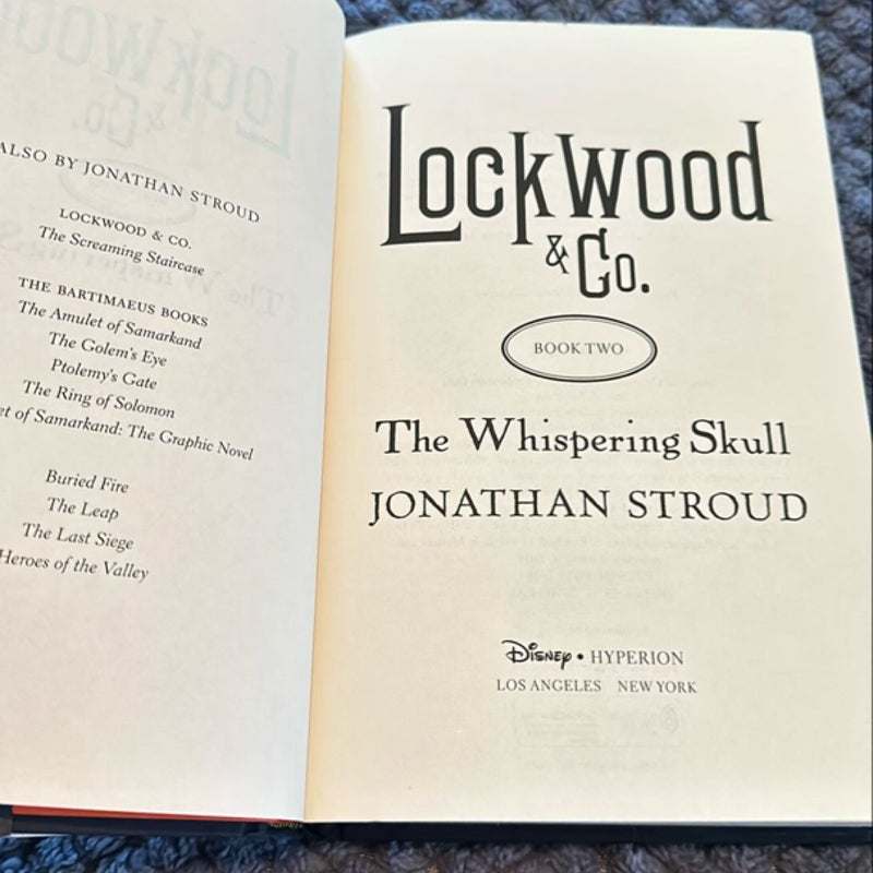 Lockwood and Co. : the Whispering Skull