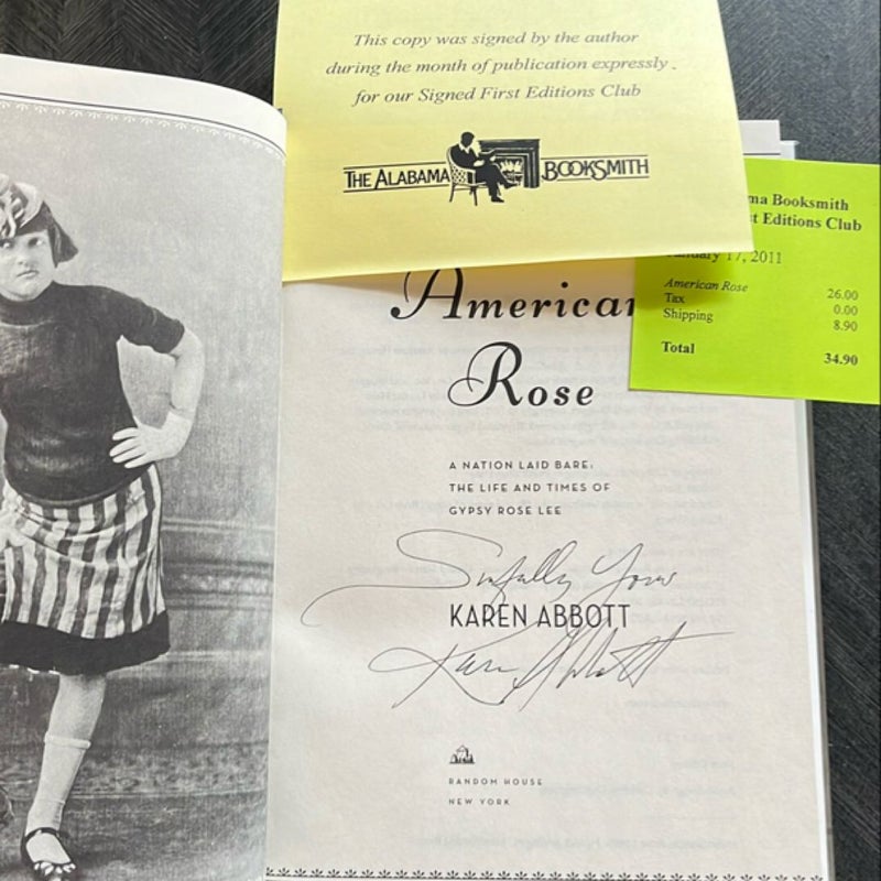 SIGNED First Print - American Rose