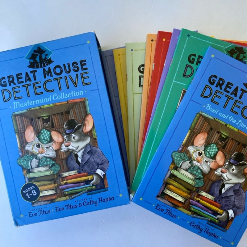 The Great Mouse Detective Mastermind Collection Books 1-8 (Boxed Set)