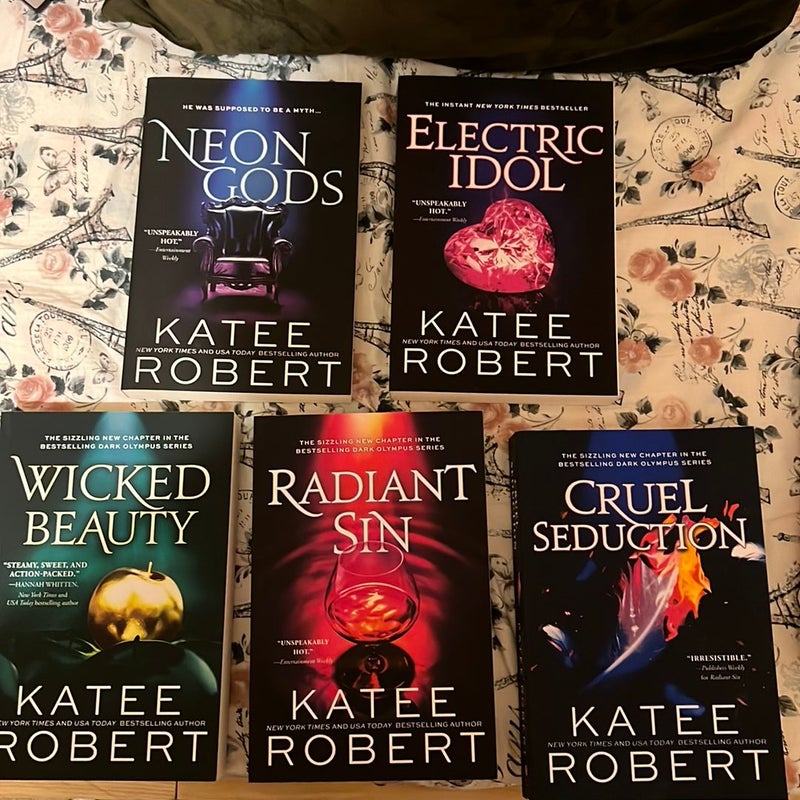 Neon Gods Series - 6 Book Bundle (6th not pictured but will add new photo)