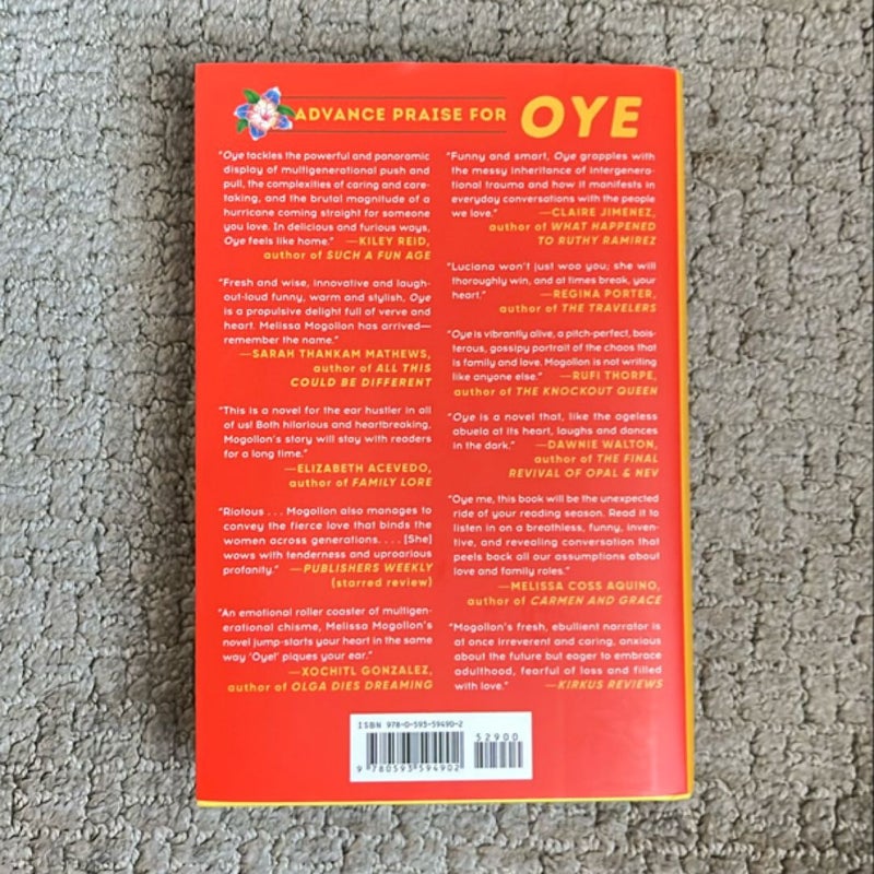 Oye - signed/1st ed