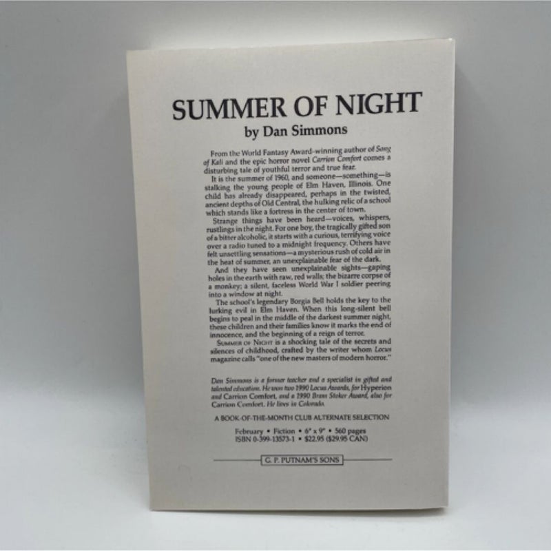 UNCORRECTED PROOF Summer of Night