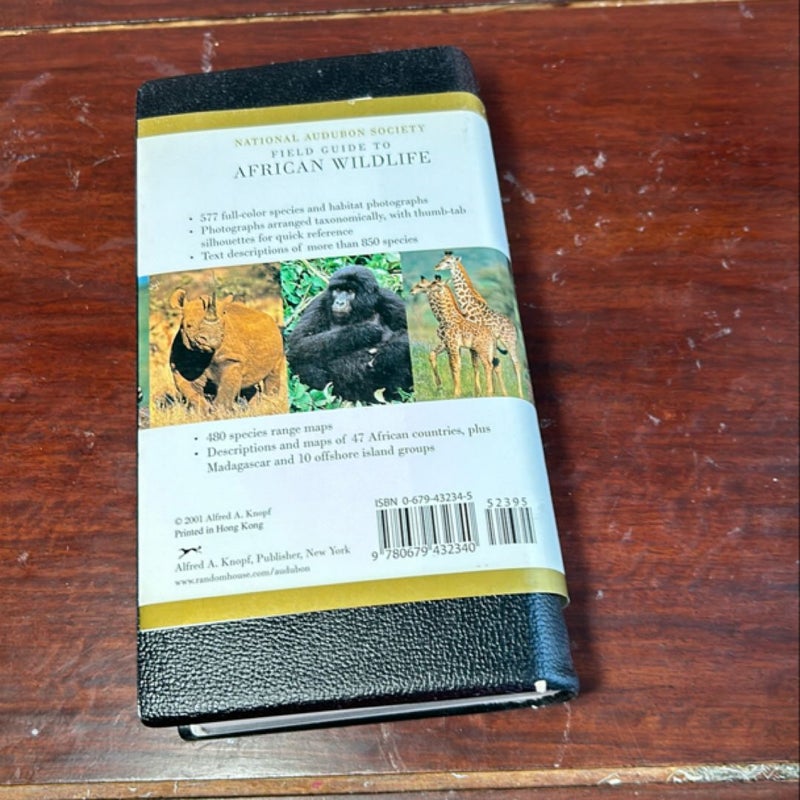 National Audubon Society Field Guide to African Wildlife