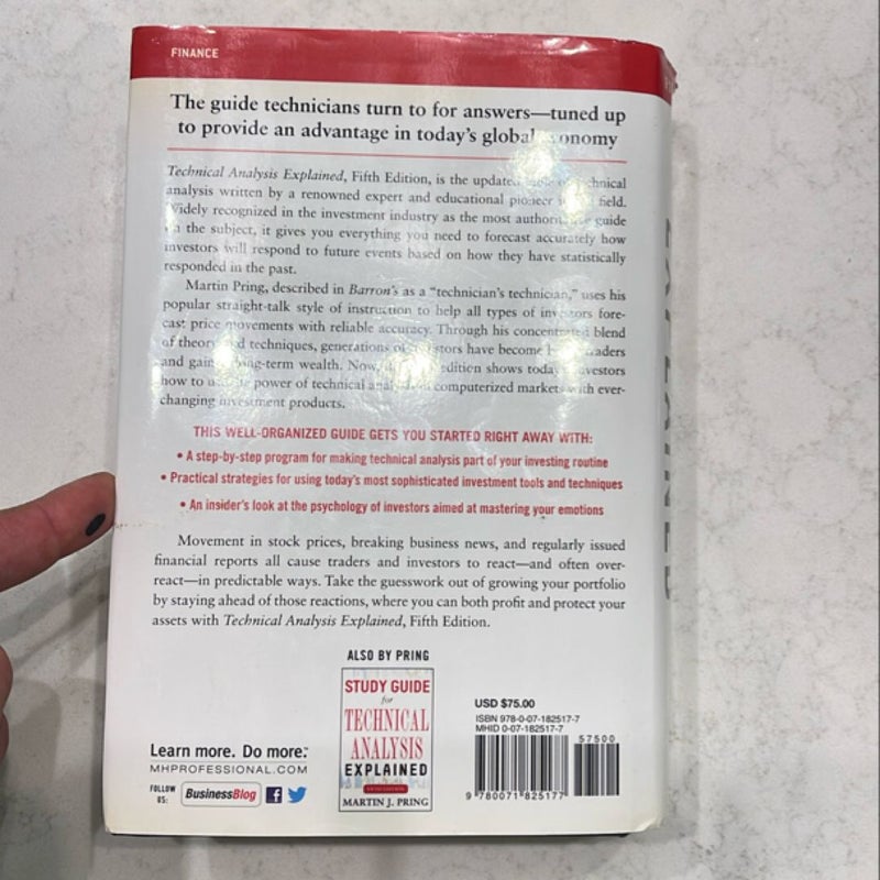 Technical Analysis Explained, Fifth Edition: the Successful Investor's Guide to Spotting Investment Trends and Turning Points