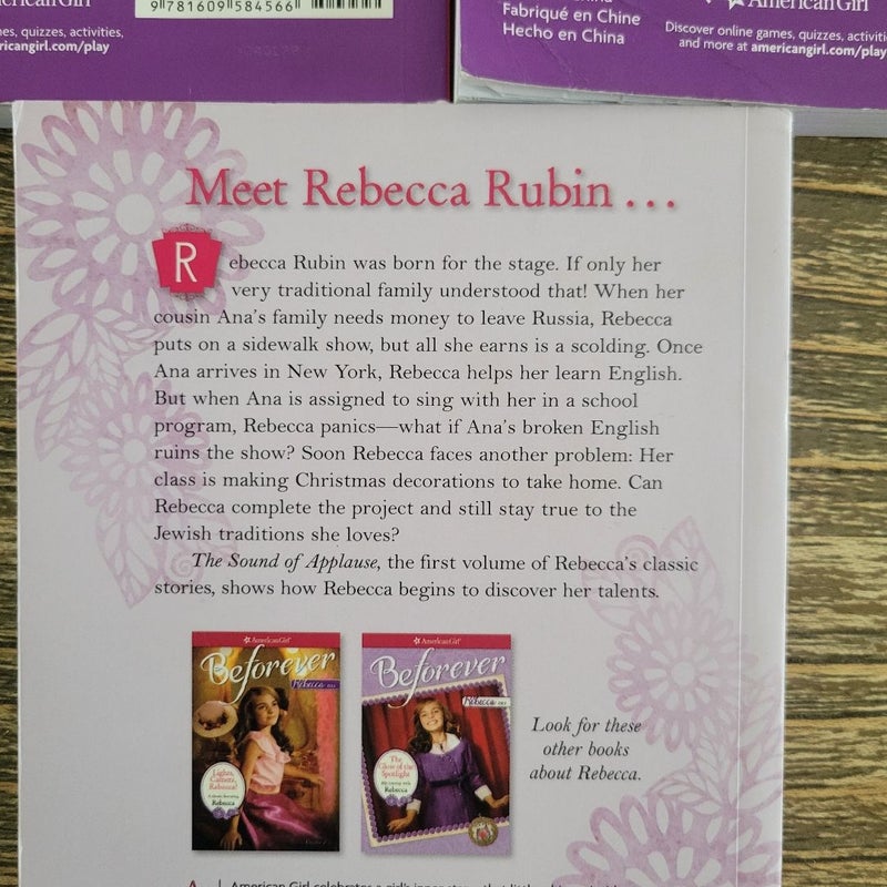 American Girl Beforever Rebecca Book Bundle 