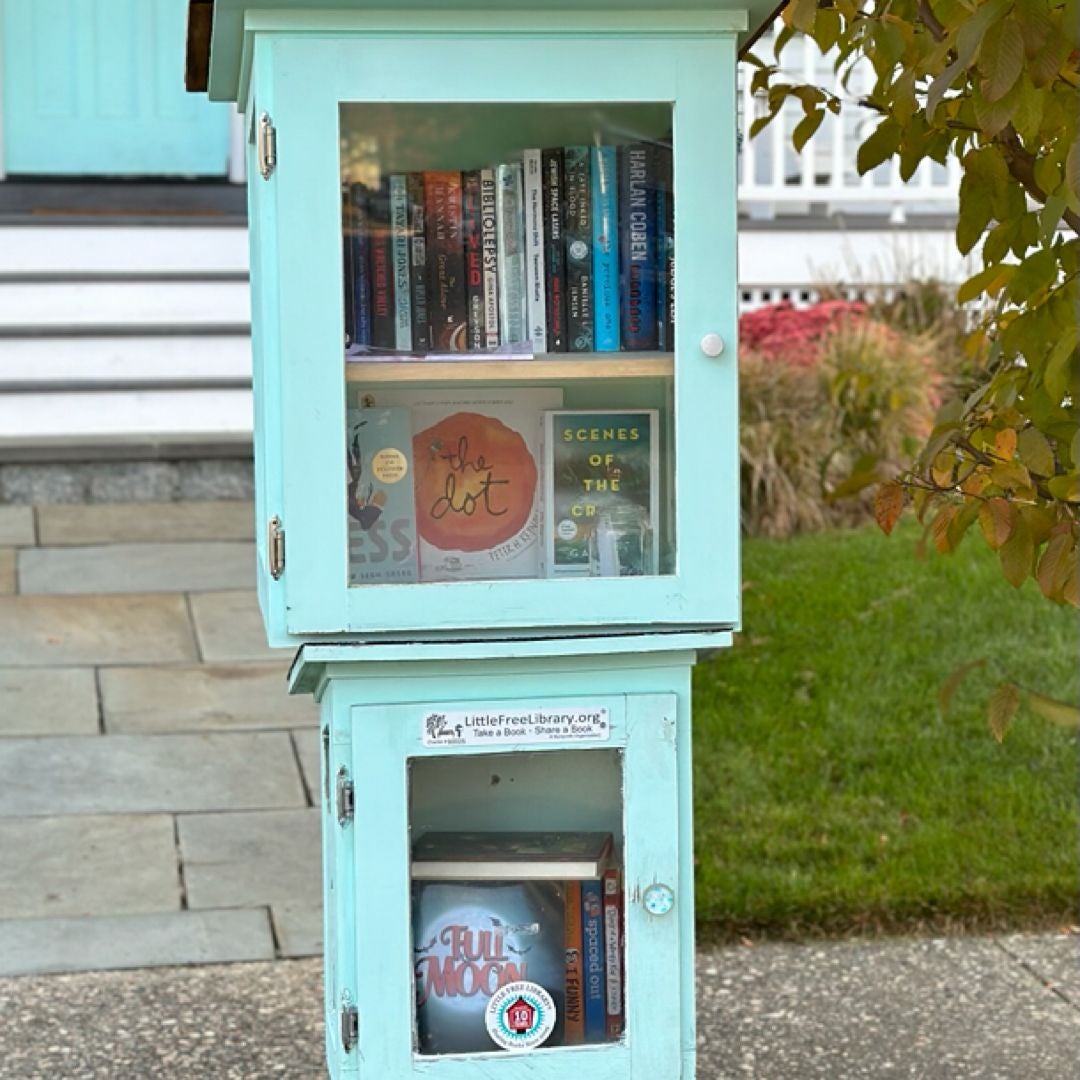 Little Free Library By The Beach