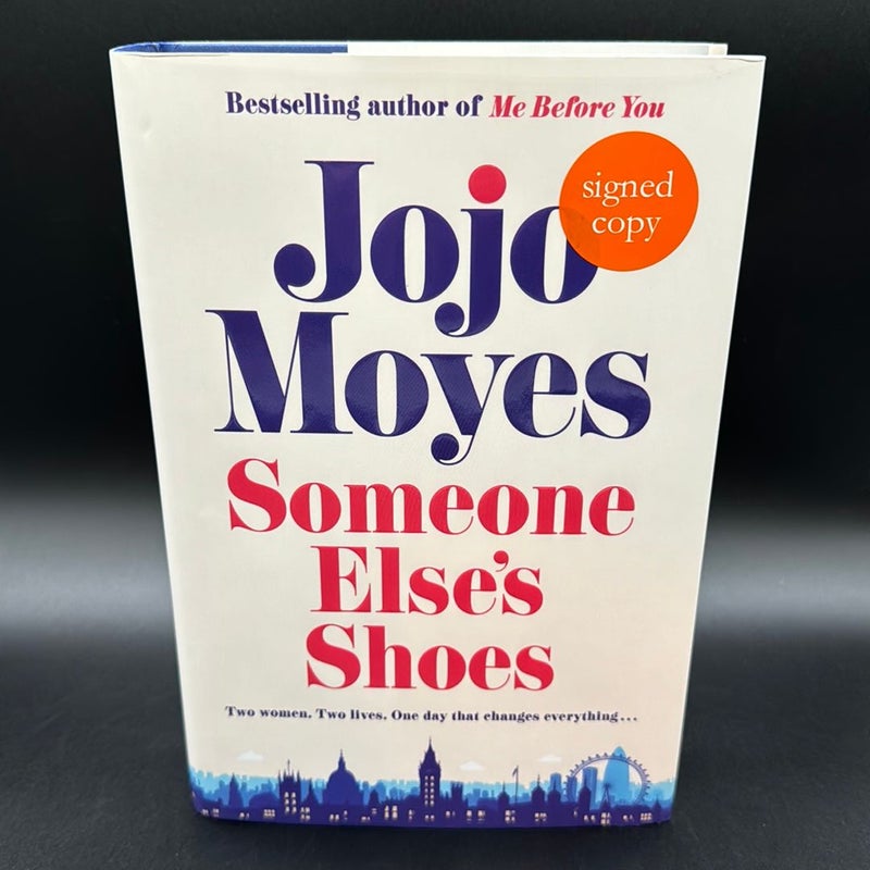 Someone Else's Shoes SIGNED UK 1st Edition