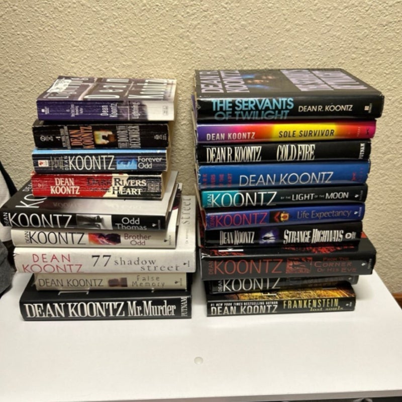 Dean koontz books 