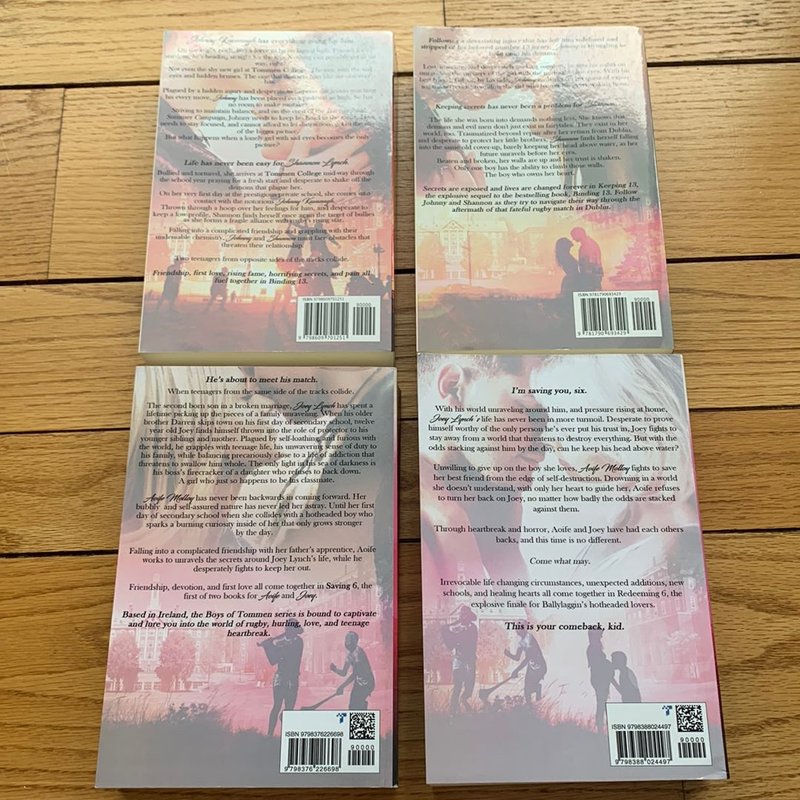 Blinding 13, Keeping 13, Saving 6 and Redeeming 6 OOP Indie Covers by ...